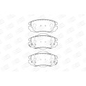 Jeu de plaquettes de frein CHAMPION 573269CH