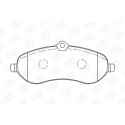 Jeu de plaquettes de frein CHAMPION 573280CH