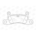 Jeu de plaquettes de frein CHAMPION 573395CH