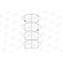 Jeu de plaquettes de frein CHAMPION 573737CH