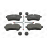 Jeu de plaquettes de frein CHAMPION 573740CH