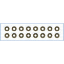 Jeu de joints d'étanchéité, tige de soupape