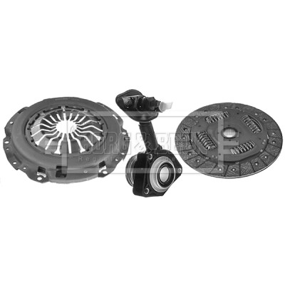 Kit d'embrayage BORG &amp; BECK HKT1070