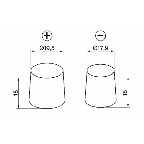 DELTA Cosse batterie papillon