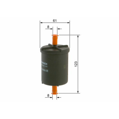 Filtre à carburant BOSCH 0 450 902 151