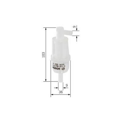 Filtre à carburant BOSCH 0 450 904 077