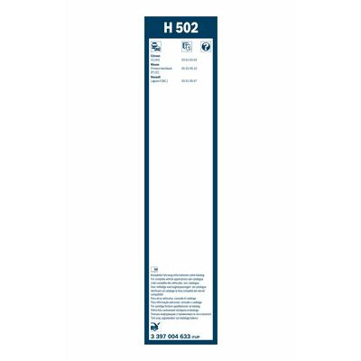 Essuie-glaces BOSCH 3 397 004 633