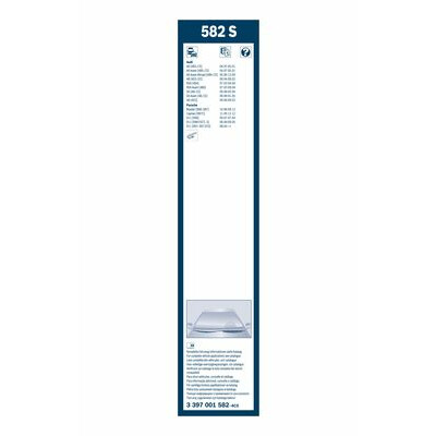 Essuie-glaces BOSCH 3 397 001 582