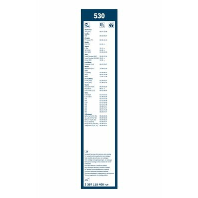 Essuie-glaces BOSCH 3 397 118 400