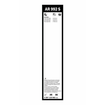 Rétrofit Aerotwin BOSCH 3 397 118 992