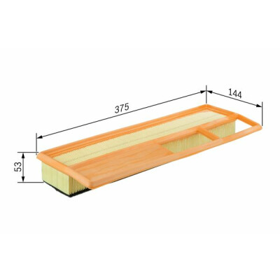Filtre à air BOSCH F 026 400 002