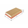 Filtre à air BOSCH F 026 400 105