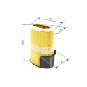 Filtre à air BOSCH F 026 400 131