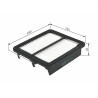 Filtre à air BOSCH F 026 400 224