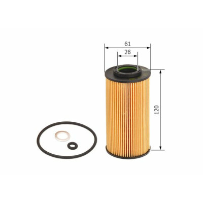 Filtre à huile BOSCH F 026 407 062