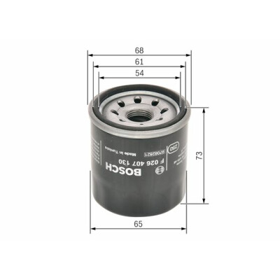 Filtre à huile BOSCH F 026 407 130