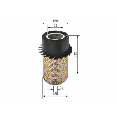 Filtre à air BOSCH 1 457 429 033