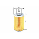 Filtre à carburant BOSCH 1 457 431 261