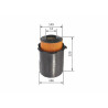 Filtre à air BOSCH 1 457 433 005
