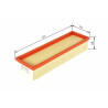 Filtre à air BOSCH 1 457 433 260