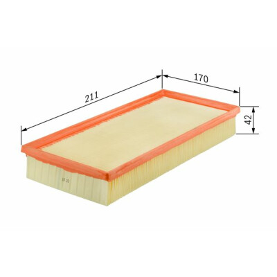Filtre à air BOSCH 1 457 433 526
