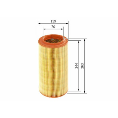 Filtre à air BOSCH 1 457 433 538