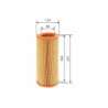 Filtre à air BOSCH 1 457 433 553