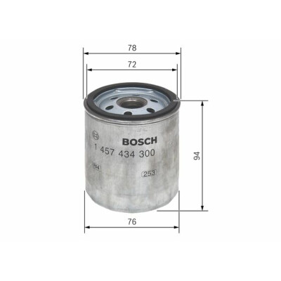 Filtre à carburant BOSCH 1 457 434 300