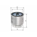 Filtre à carburant BOSCH 1 457 434 443