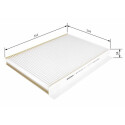 Filtre à air d&#39;habitacle BOSCH 1 987 432 037