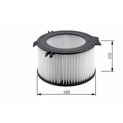 Filtre à air d'habitacle BOSCH 1 987 432 056