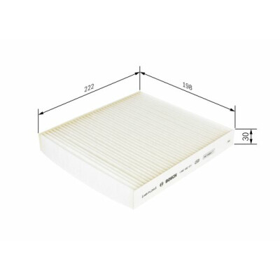 Filtre à air d'habitacle BOSCH 1 987 432 121