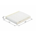 Filtre à air d&#39;habitacle BOSCH 1 987 432 228