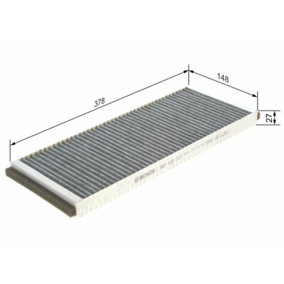 Filtre à air d'habitacle BOSCH 1 987 432 317
