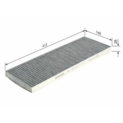 Filtre à air d'habitacle BOSCH 1 987 432 330