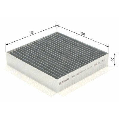 Filtre à air d'habitacle BOSCH 1 987 432 378
