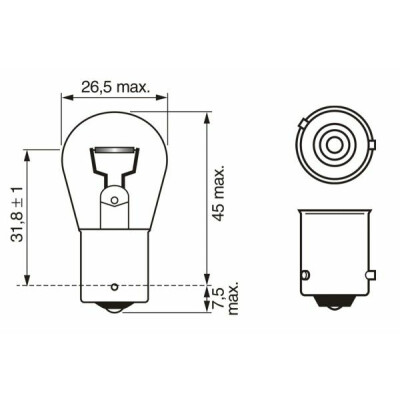 Feu clignotant BOSCH 1987302213