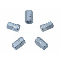 Kit de bouchon en aluminium pour vanne 5 unités
