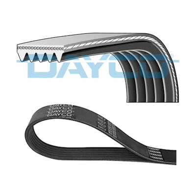 Courroie trapézoïdale à nervures DAYCO 5PK1397