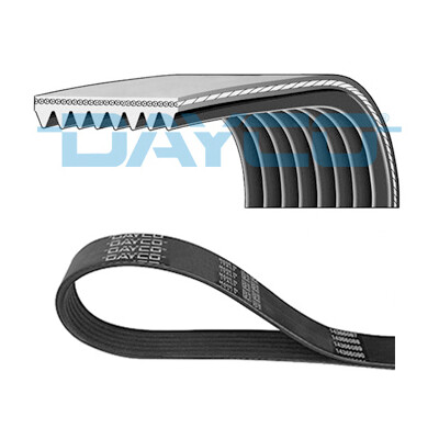 Courroie trapézoïdale à nervures DAYCO 8PK2043HD