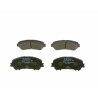 Jeu de 4 plaquettes de frein BOSCH 0 986 424 011