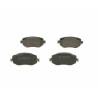 Jeu de 4 plaquettes de frein