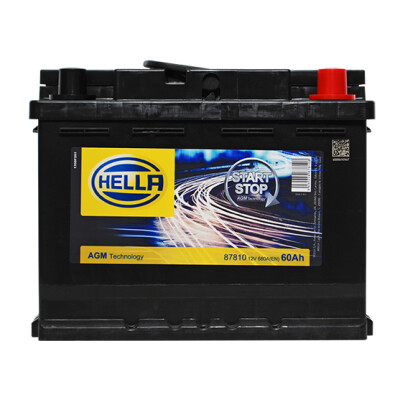 BATTERIE HELLA AGM 60 AH