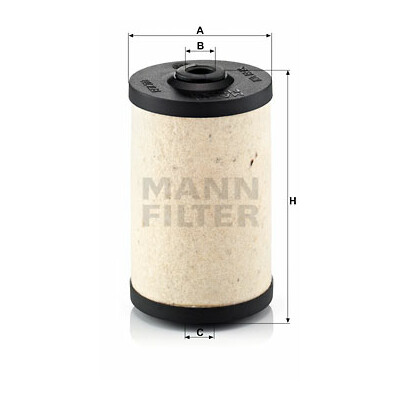 Filtre à carburant MANN-FILTER BFU 700 x evotop