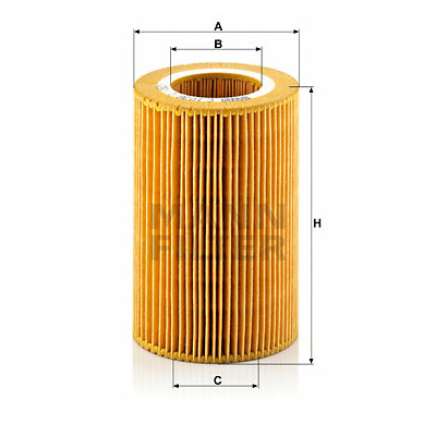 Filtre à air MANN-FILTER C 1036/1