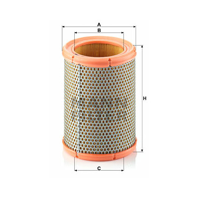 Filtre à air MANN-FILTER C 1362