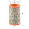 Filtre à air MANN-FILTER C 1387