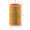 Filtre à air MANN-FILTER C 1480