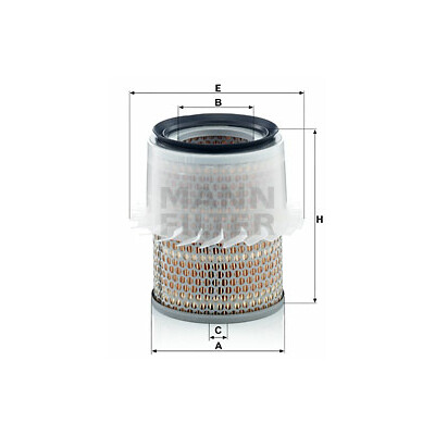 Filtre à air MANN-FILTER C 16 148