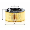 Filtre à air MANN-FILTER C 1882